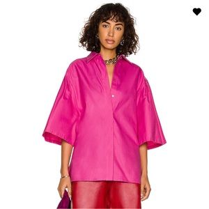Max Mara Tamigi Pink Fuchsia Shirt (2)